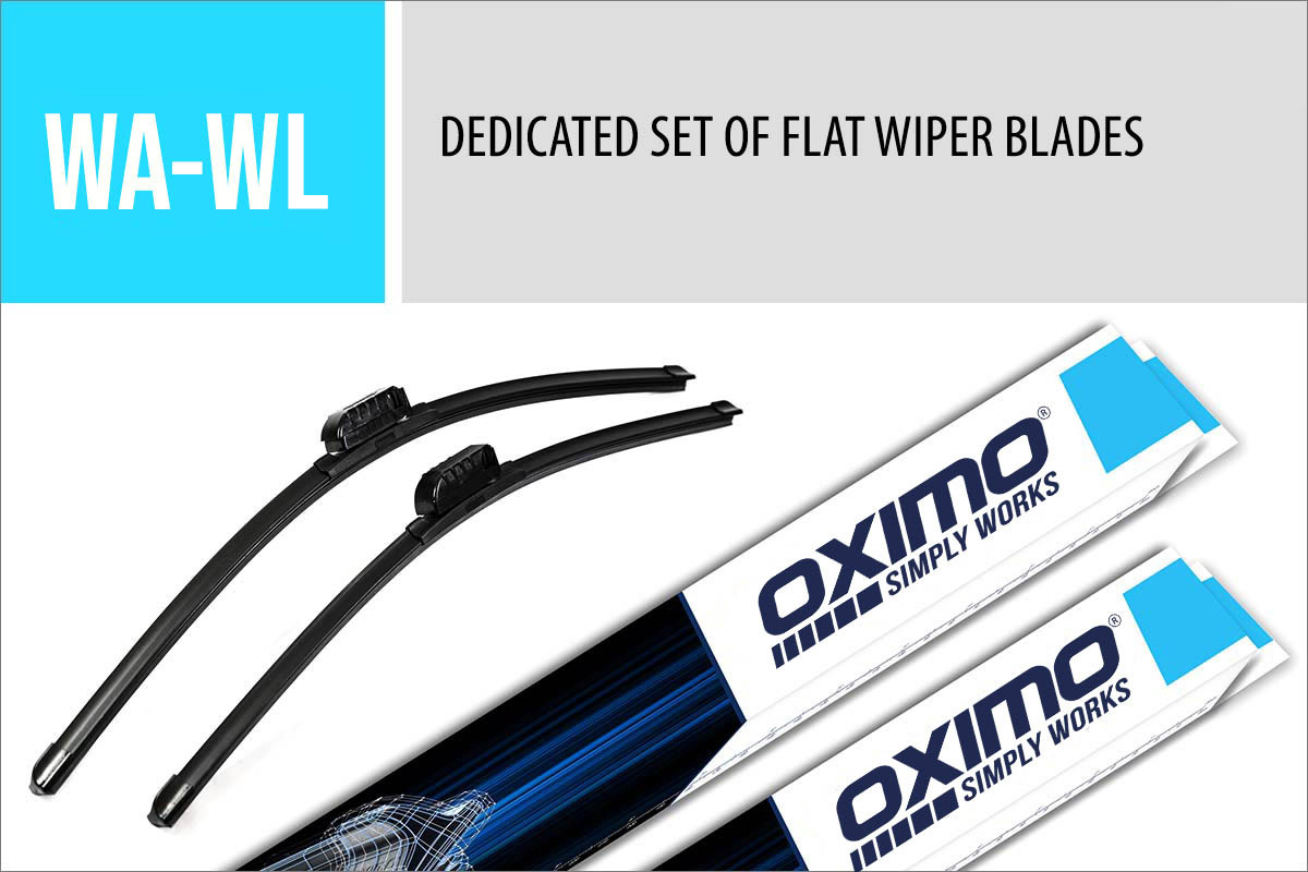 Безкаркасні щітки склоочисника модельні WA-WL