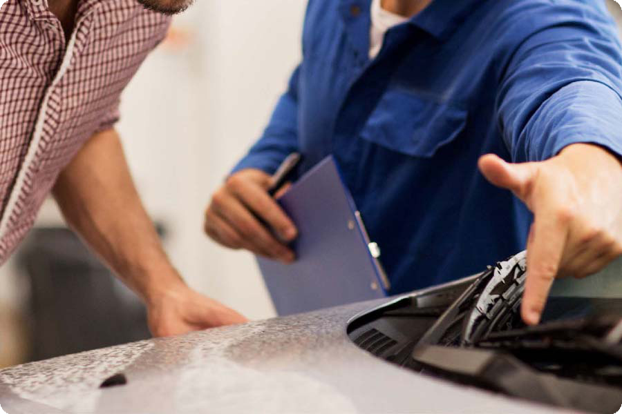 Перевірка стану лобового скла